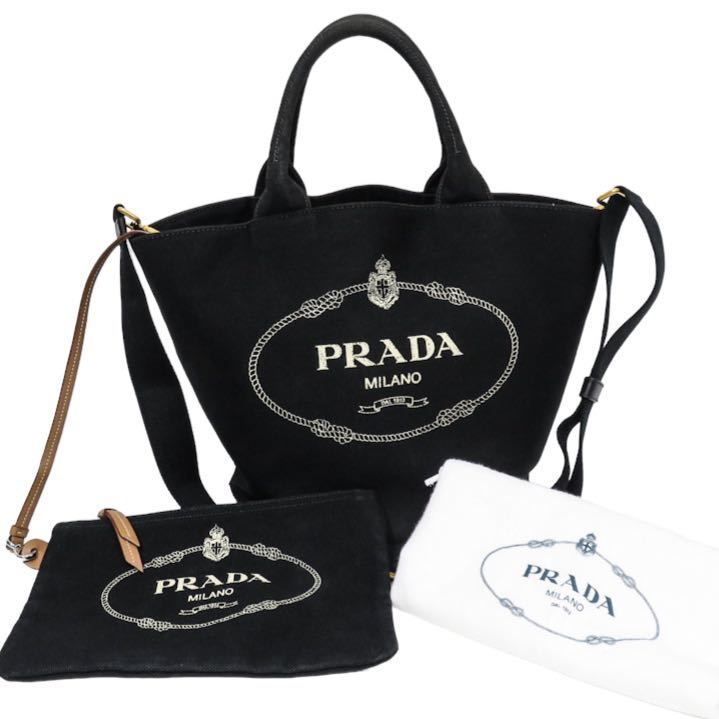 プラダ カナパ PRADA ショルダーストラップ付き CANAPA バッグ カナパ 