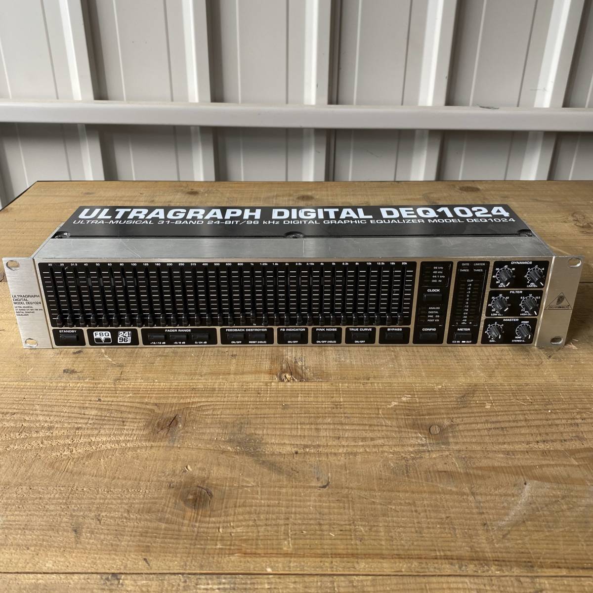 Ra112 BEHRINGER ULTRAGRAPH DIGITAL DEQ1024 ジャンク
