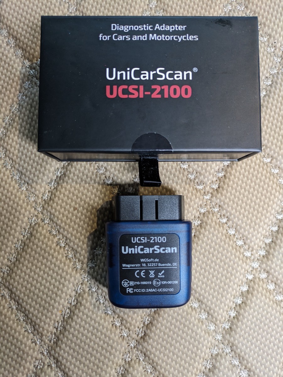 UniCarScan アダプタ UCSI-2100 OBD2 Bluetooth 4.0 BODAC UCSI-2000