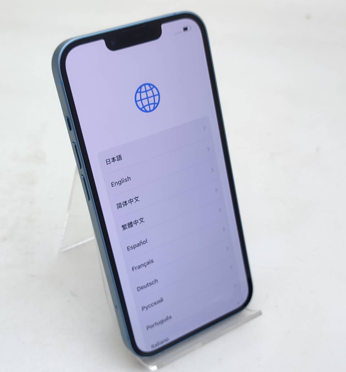 Blue iphone Iphone14 128gb iphone14 水色 SIMフリー iPhone14 ブルー