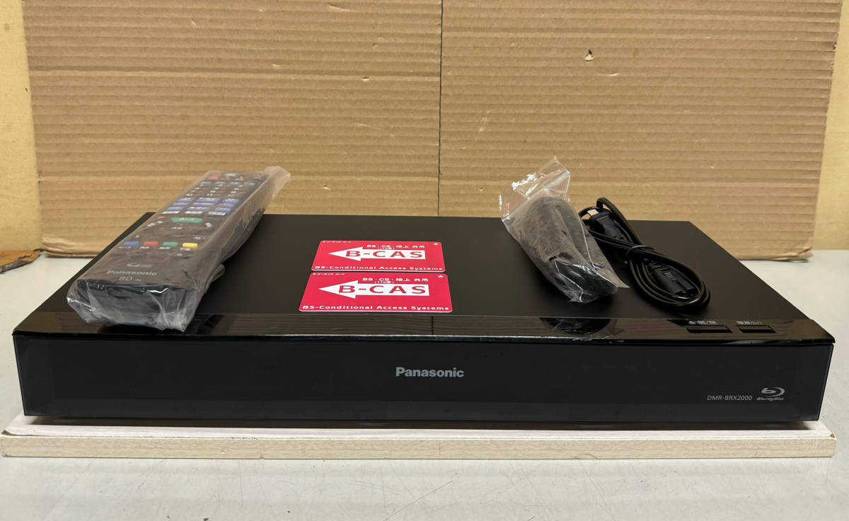 パナソニック全録ブルーレイレコーダー DMR-BRX2000 2T （Panasonic  