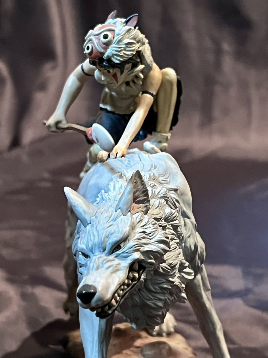 1円スタート 【レア】もののけ姫 サン 犬神 モロ フィギュア コミニカ