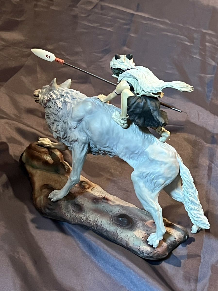 1円スタート 【レア】もののけ姫 サン 犬神 モロ フィギュア コミニカ