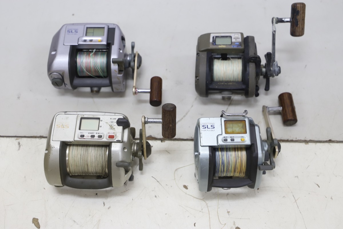 リール4点おまとめ Shimano/シマノ DIGITANA SLS TM3000 RG0630