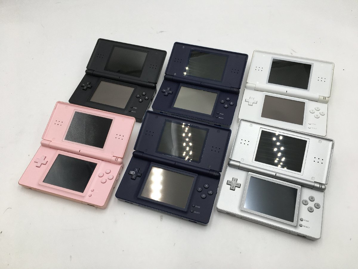 ♪▲【Nintendo ニンテンドー】NINTENDO DSLite 6点セット USG-001 まとめ売り 1116 7