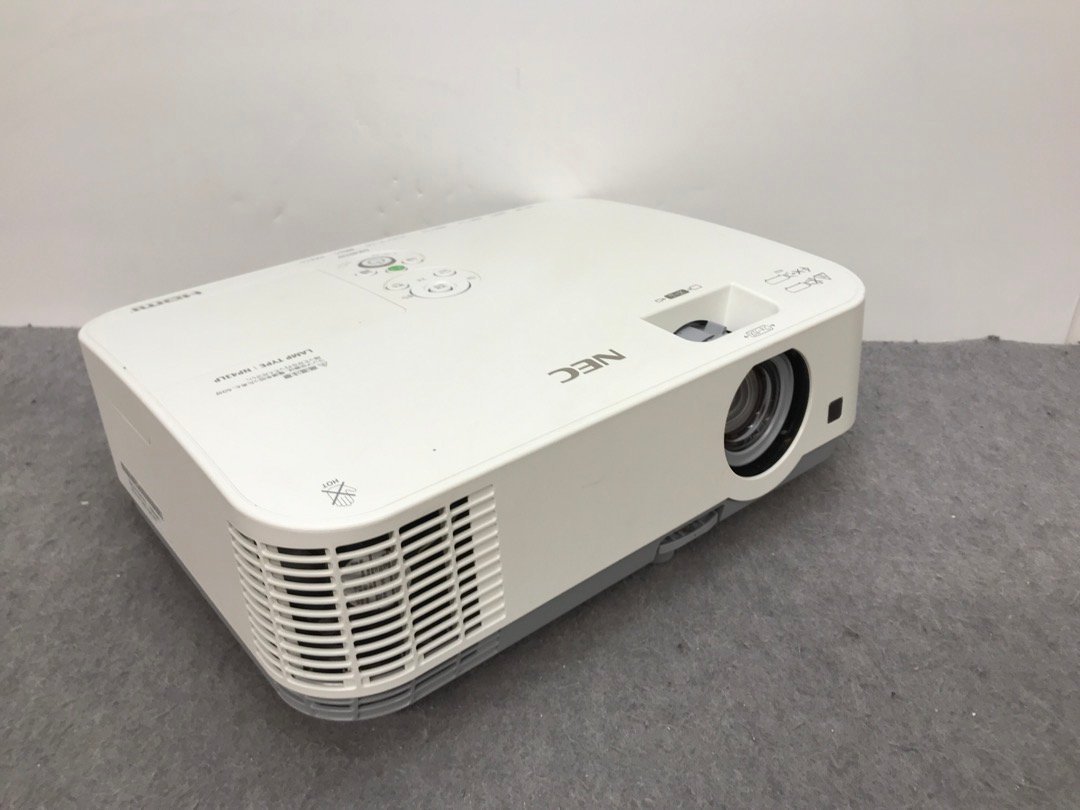 【NEC】プロジェクター ViewLight NP-ME401WJL ランプ使用361時間 中古動作品 4000lm HDMI対応
