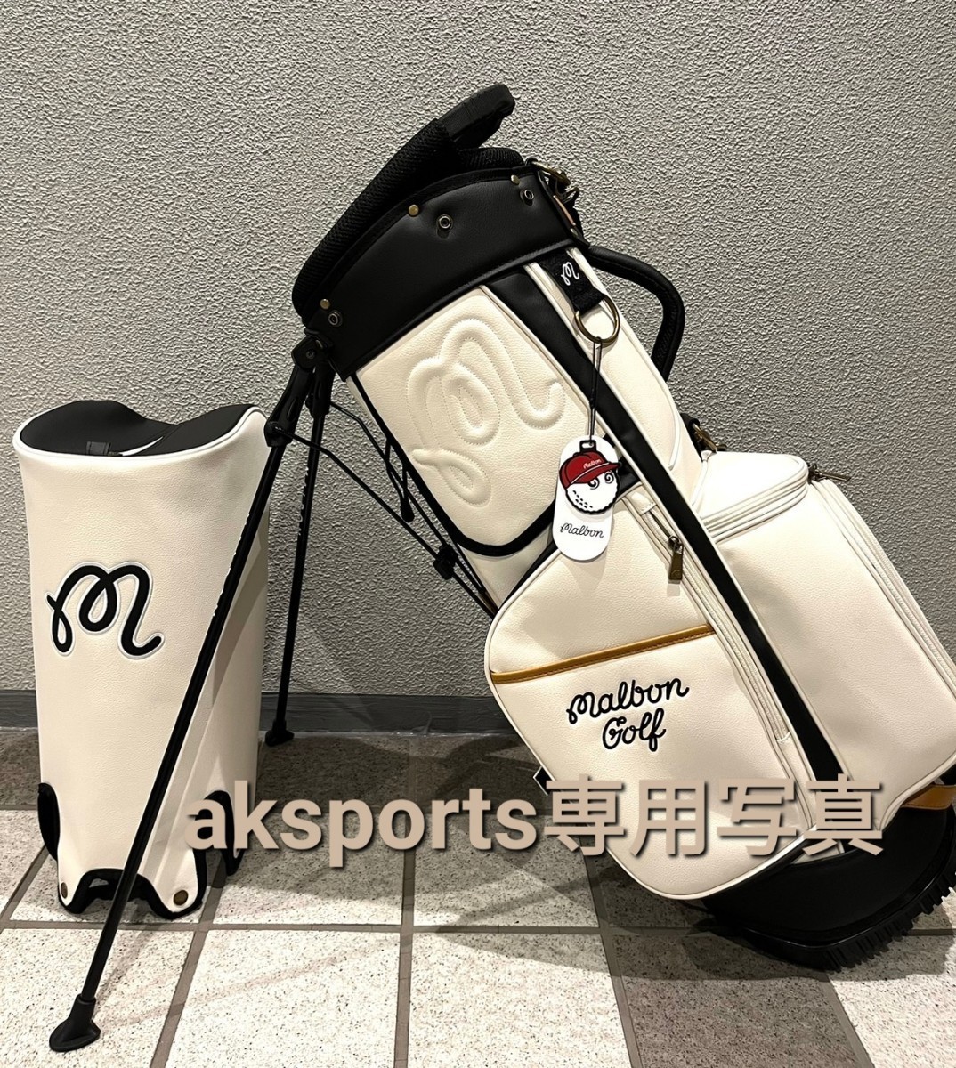 マルボンゴルフ malbon golf キャディバッグ キャディーバック 新品