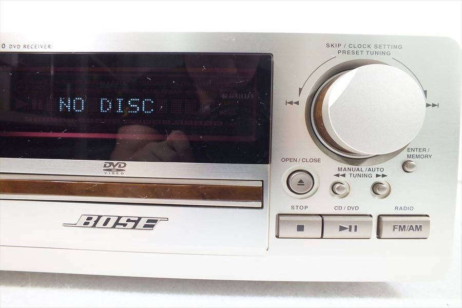 □ BOSE ボーズ PLS-1510 DVDレシーバー リモコン有り 中古 現状品