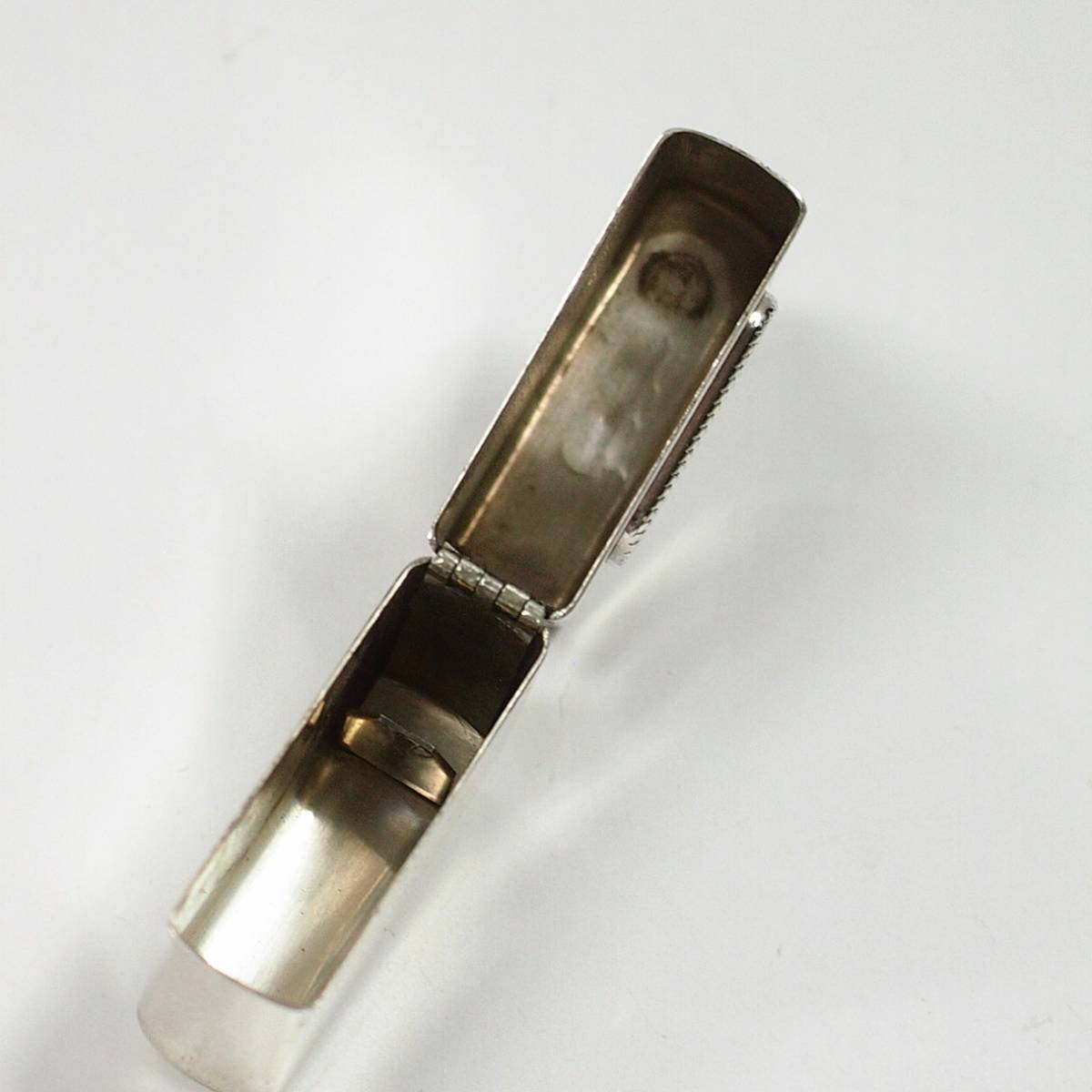 絶版/ヴィンテージ Zippo ジッポー 中古 1999年製造純銀 スターリング 