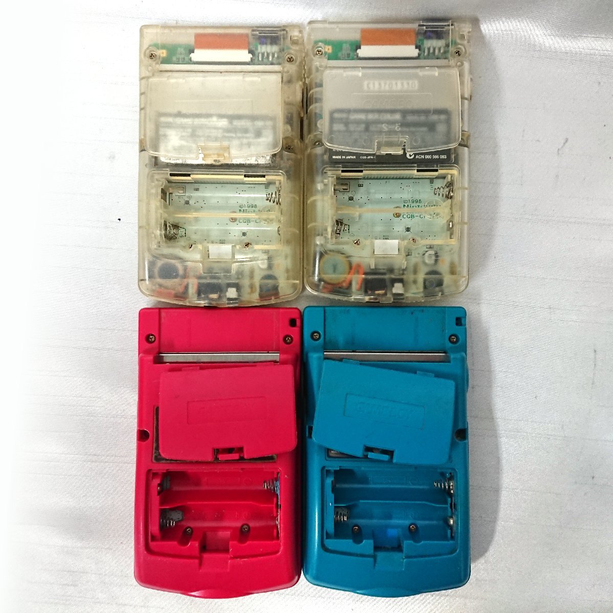ジャンク 動作未確認 任天堂 Nintendo GBC ゲームボーイカラー 本体
