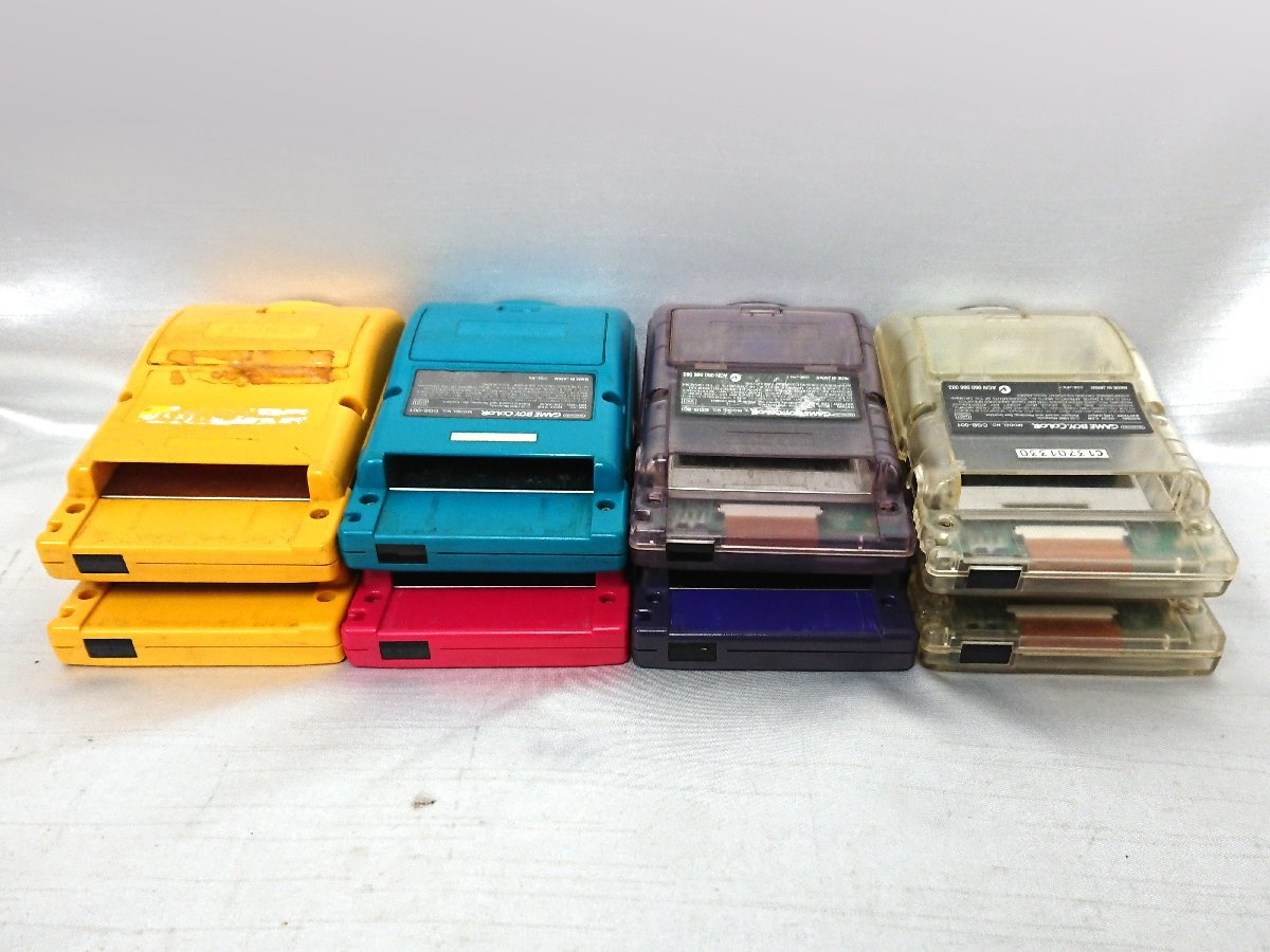 ジャンク 動作未確認 任天堂 Nintendo GBC ゲームボーイカラー 本体