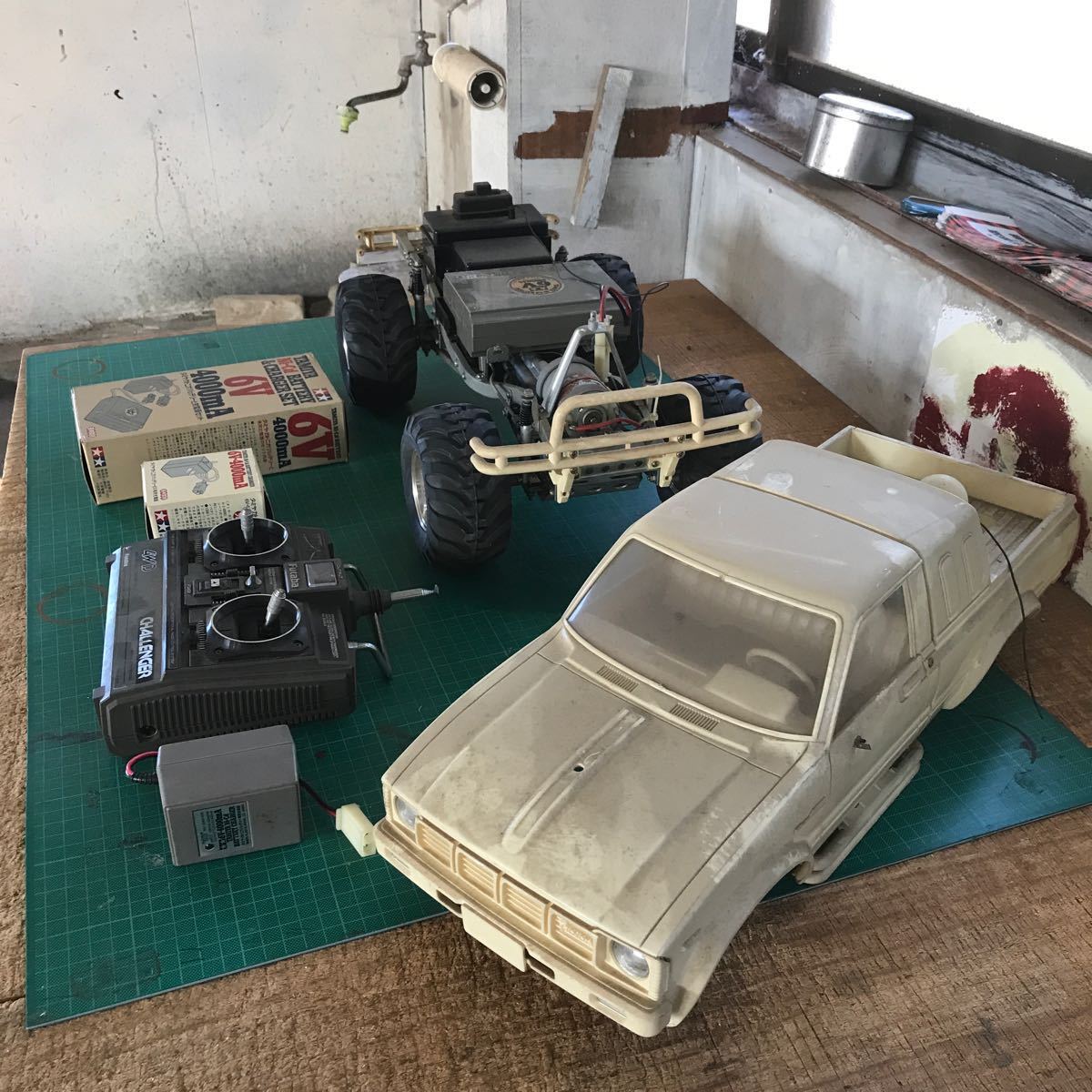 ☆タミヤ トヨタハイラックスマウンテンライダー 再販品 室内走行のみ