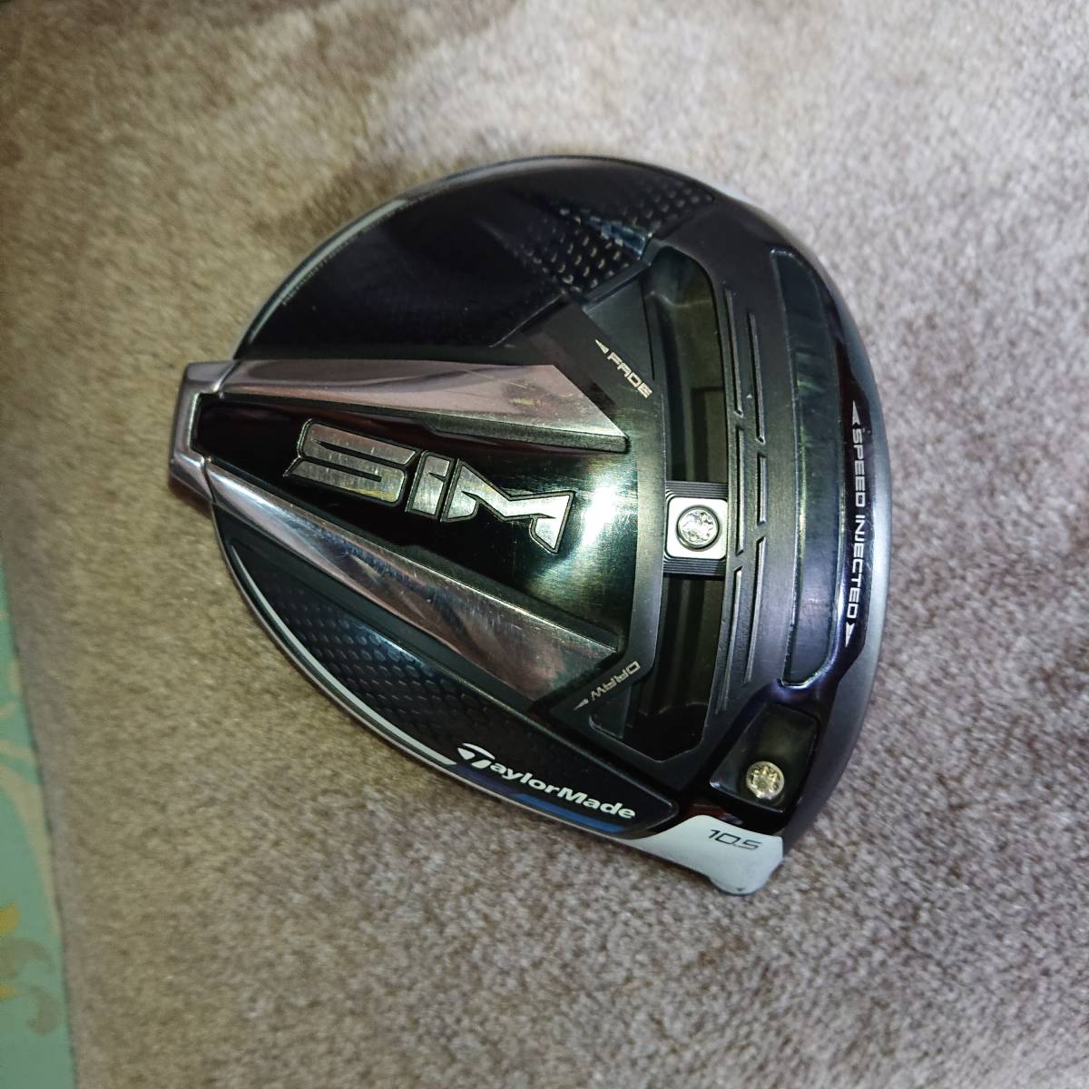 テーラーメイド SIMドライバーヘッドのみ ロフト10.5° ヘッドカバー