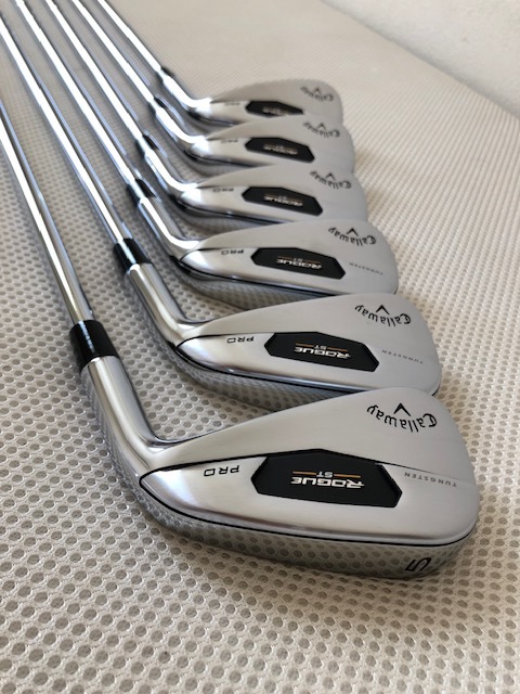 ☆超美品☆キャロウェイ ローグ STプロ　Callaway ROGUE ST PRO DG95　アイアン6本セット ダイナミックゴールド 95 (S200) 