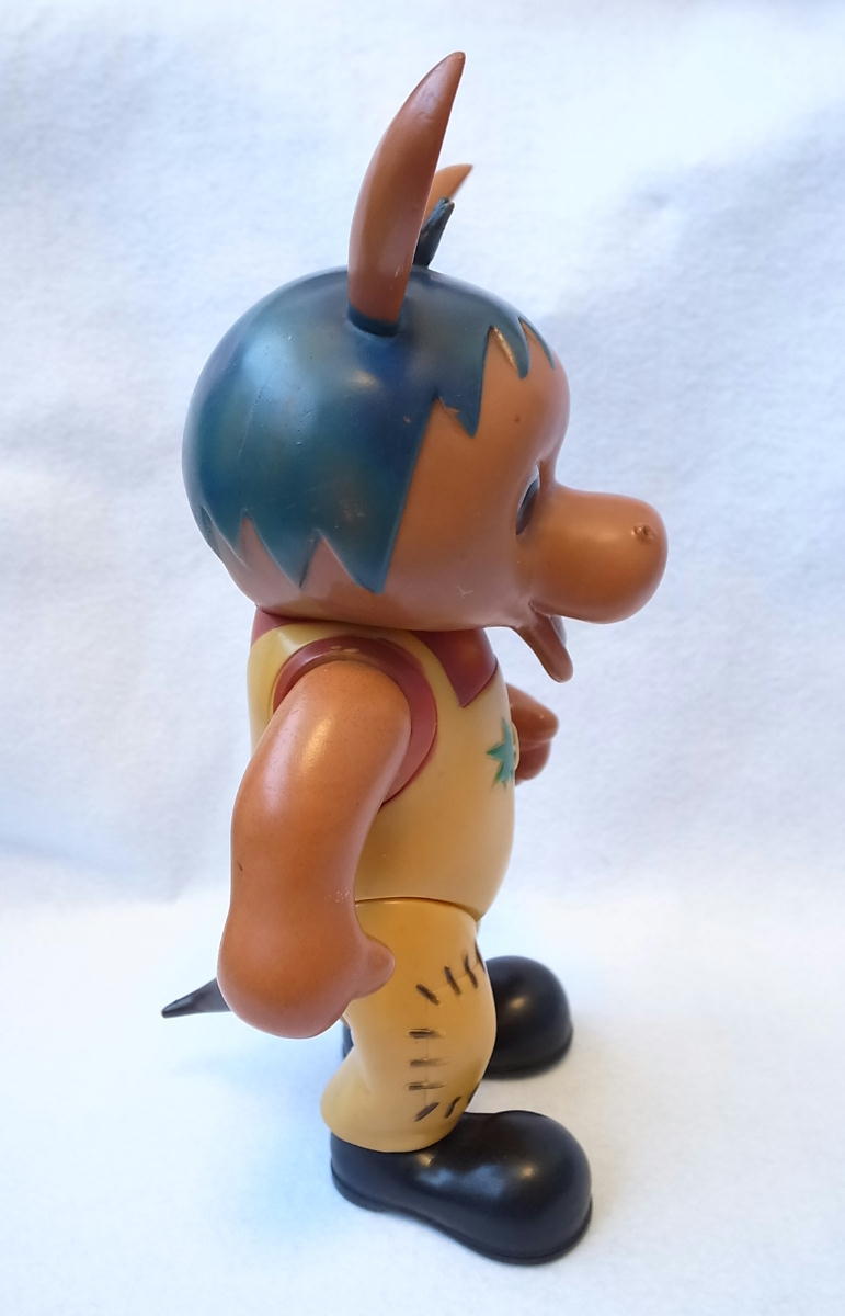 ニッコー ソフビ人形】おはよう！こどもショー ロバくん