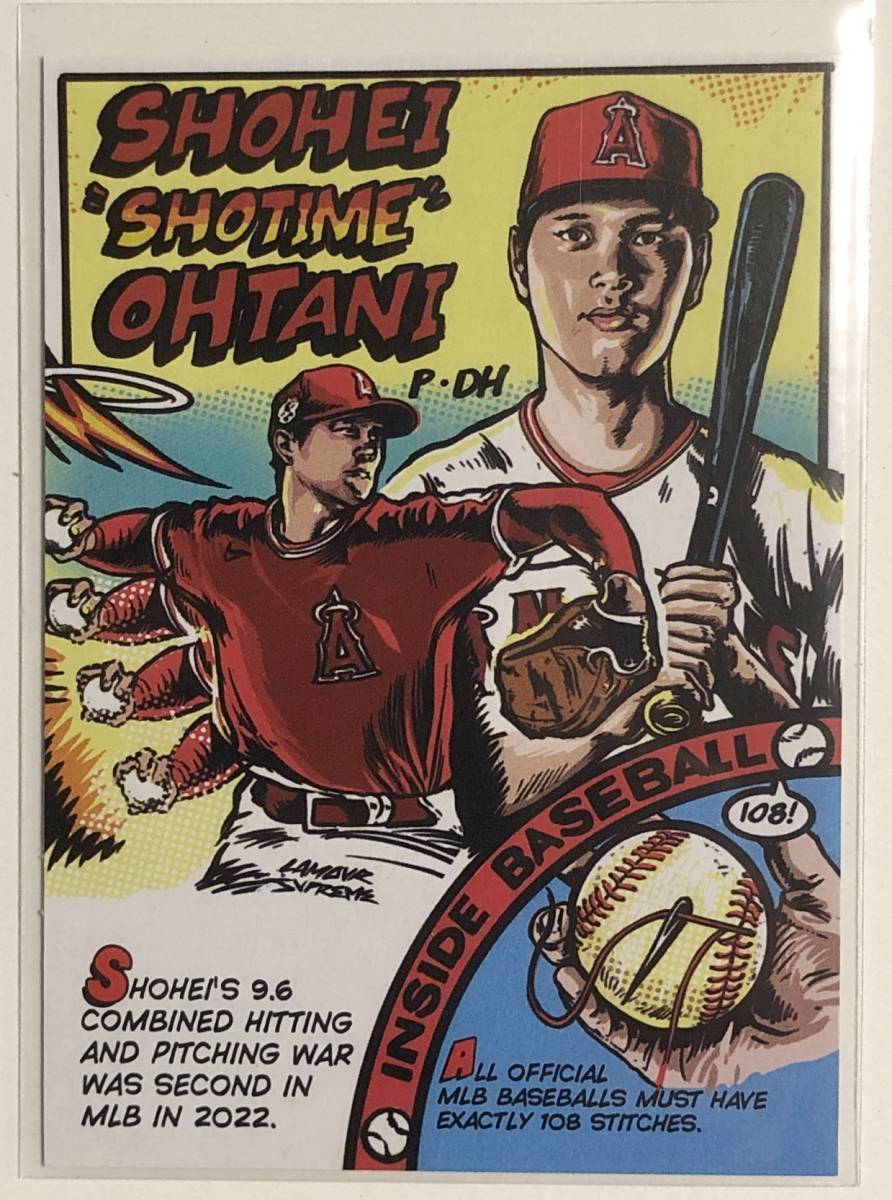 最新Shohei Ohtani大谷翔平 2023 Topps Archives 1979 Topps Comics #79TC-1