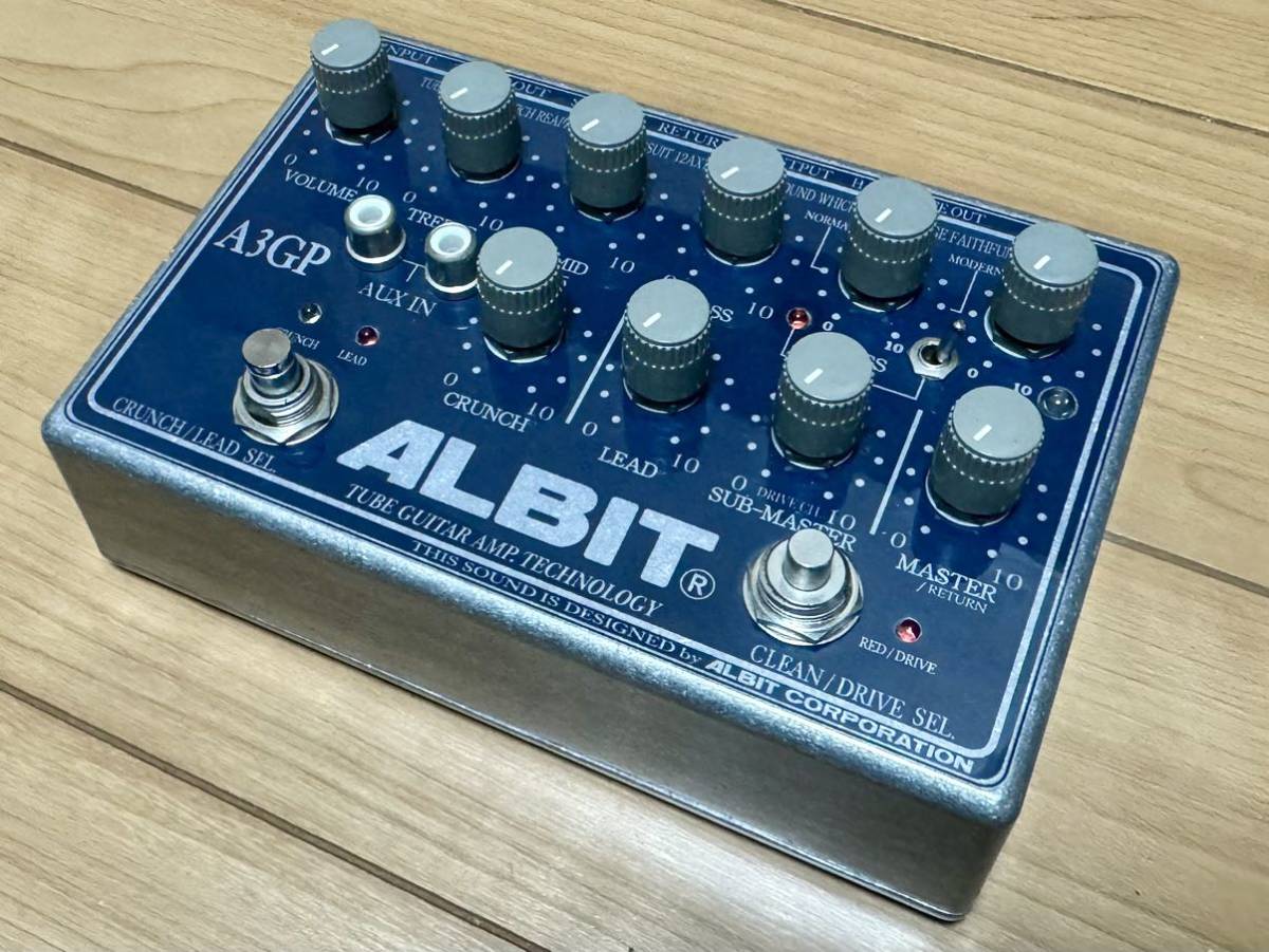 ALBIT A3GP プリアンプ ALBIT A3GP 真空管プリアンプ