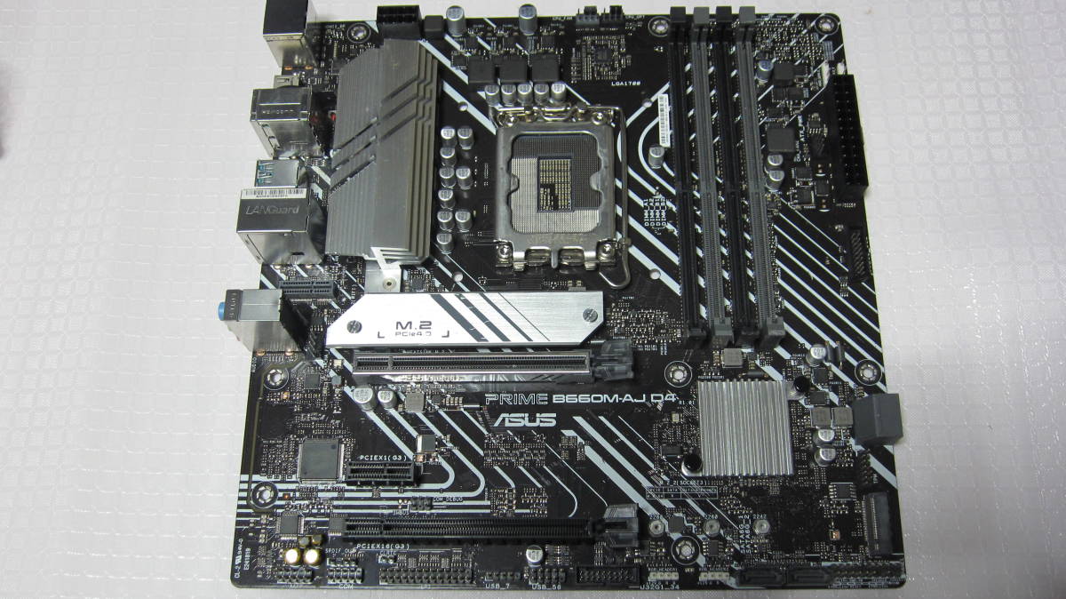 ☆Intel第12，13，14世代対応 ASUS PRIME B660M-AJ D4 IntelB660