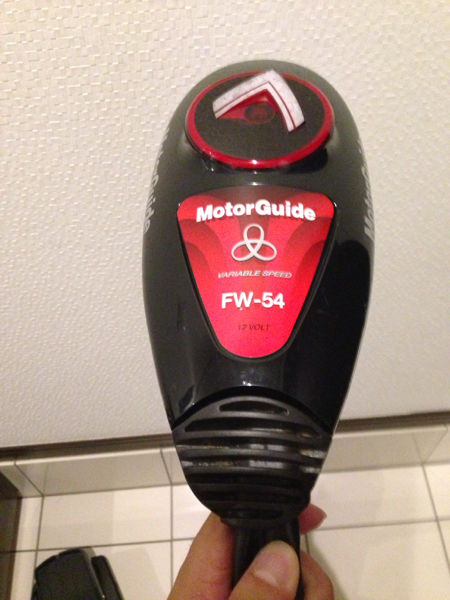 ☆モーターガイド FW54 12V 無段変速 中古品☆追加画像あり