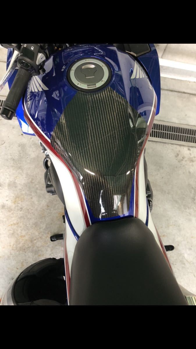 ☆大阪発CB400SF Revo (NC39)（NC42）用綾織カーボンタンクパット☆ レボ)のパーツ 2026年最新CB400SF スーパーフォア Revo（NC42．NC39）用綾織カーボンフロントフェンダー☆ Revo（NC42．NC39）用綾織カーボンフロント REVO