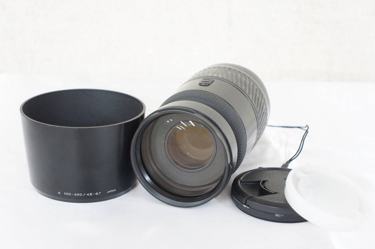 品質保証，得価 ④ MINOLTA ミノルタ AF APO TELE ZOOM 100-400mm F4.5(32