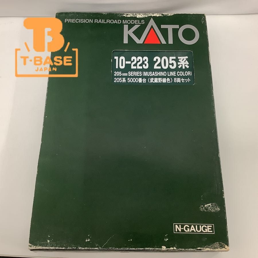 1円〜 ジャンク KATO Nゲージ 10-223 205系 5000番台 武蔵野線色 8両
