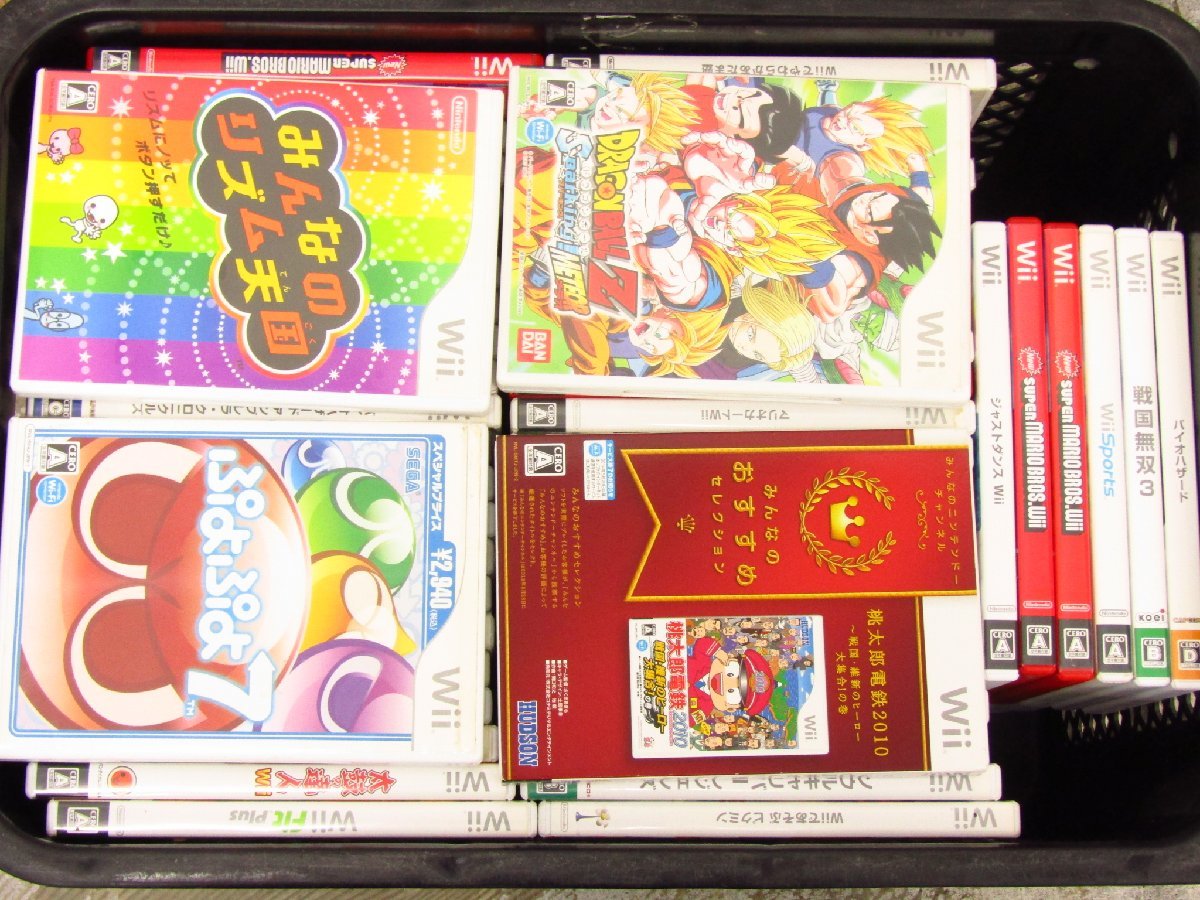 Wii ゲームソフト 大量 まとめ 約100本 セット ※ジャンク品 ☆3251