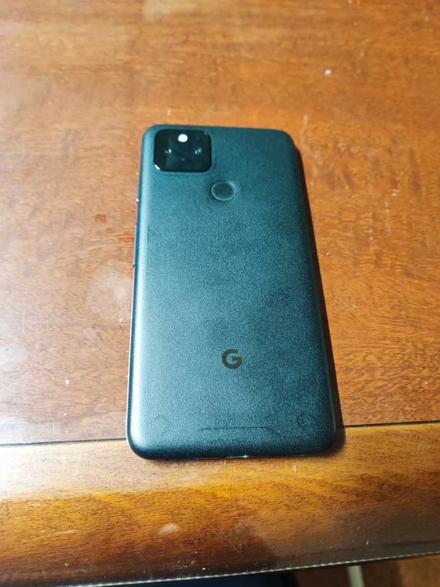 google pixel 5 ブラック simフリー 中古動作品 送料込み 1円から