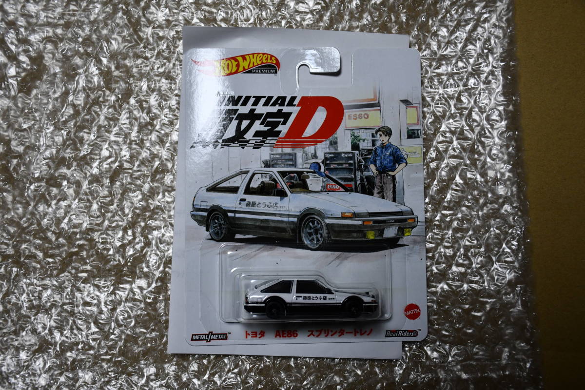 ホットウィール 頭文字Dトヨタ スプリンタートレノ AE86 藤原とうふ店 initialD