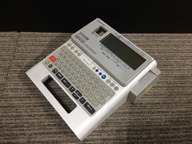 Y1077S KING JIM TEPRA PRO SR930 ラベルライター テプラ プロ