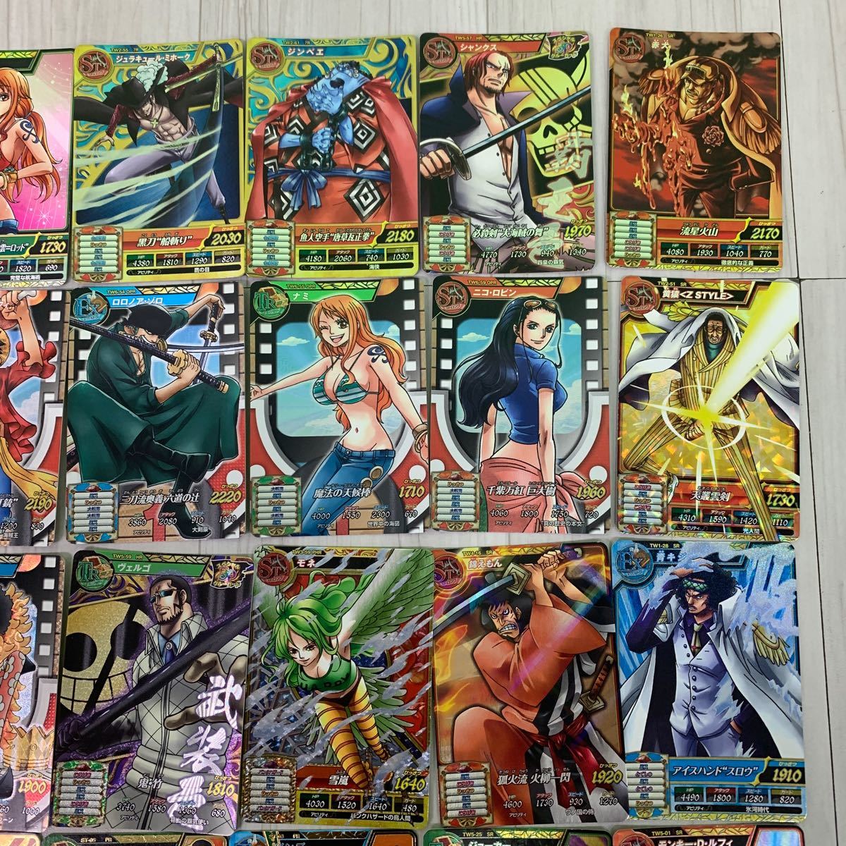 ① ワンピース ONE PIECE ワンピートレジャーワールド カード