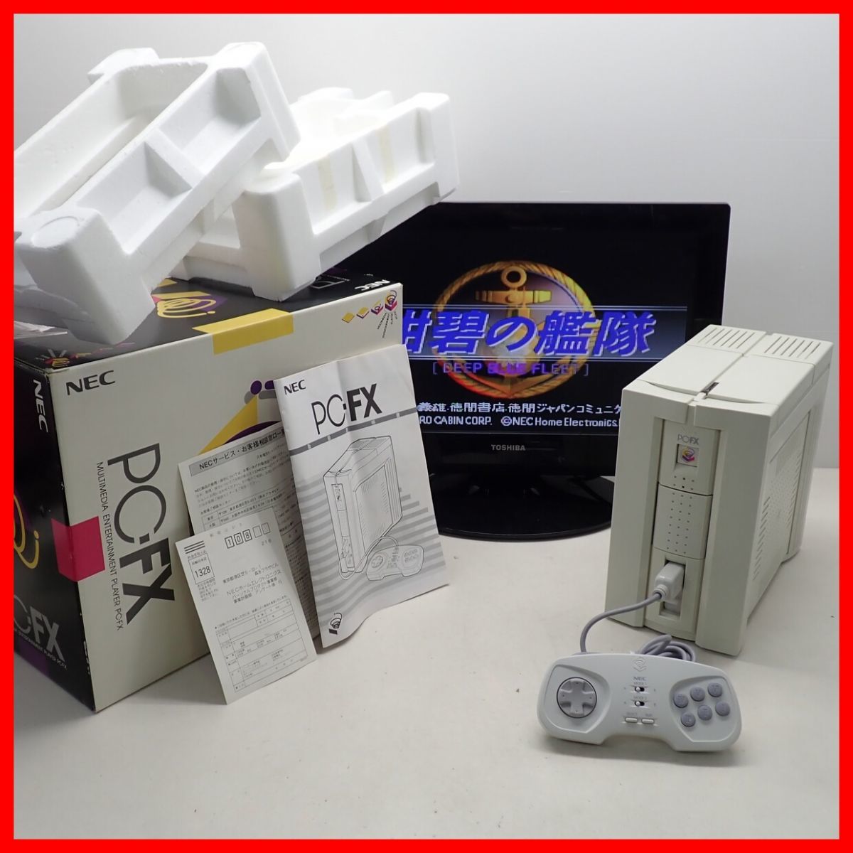 爆買い，セール NEC PC-FX 本体 日本電気 箱説ハガキ付 ジャンク 20(PC-FX)｜売買されたオークション情報、yahooの商品情報をアーカイブ公開 - オークファン PC-FX