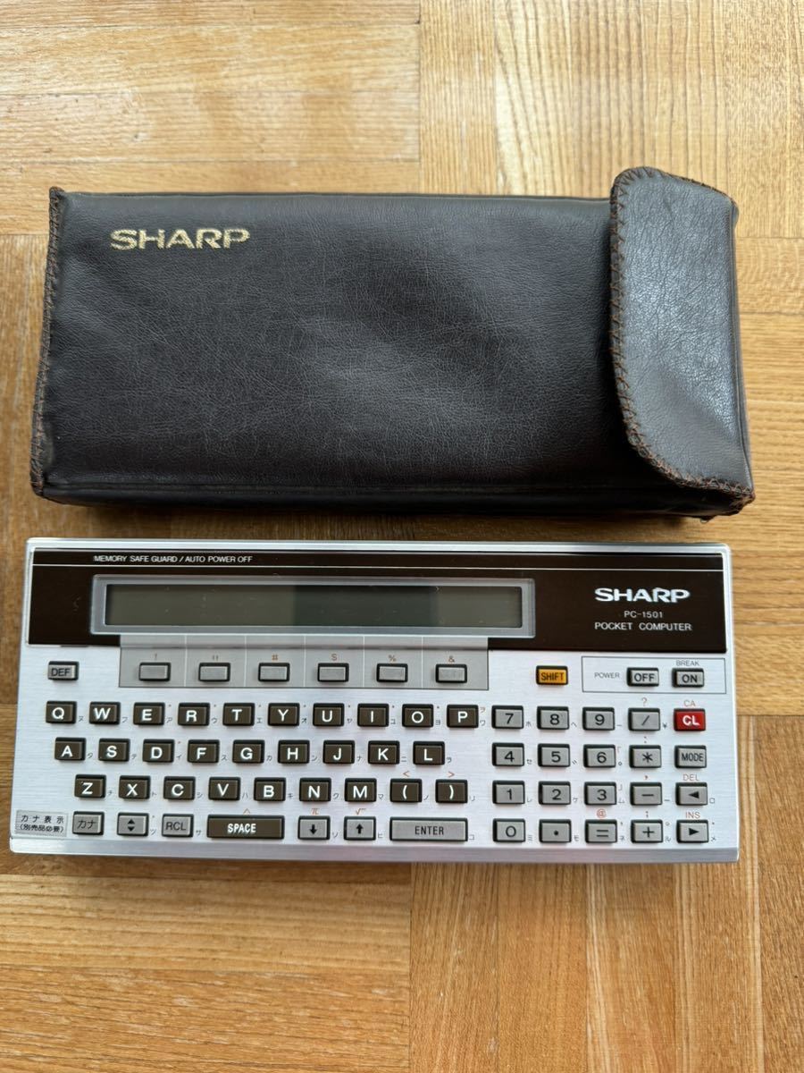 SHARP PC-1501 シャ―プ ポケットコンピュータ [品] ジャンクSHARP