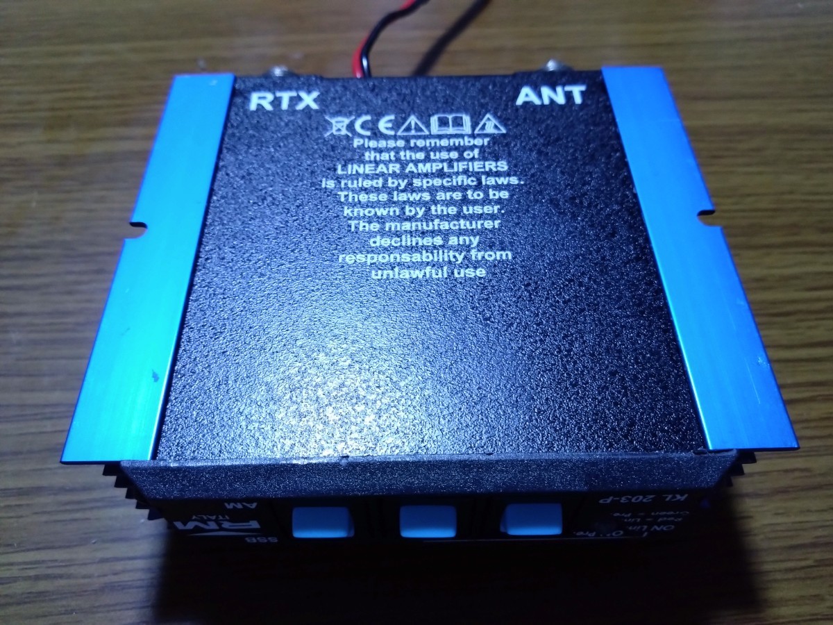 RM ITALY KL203-P リニアアンプ 28mhz 27mhz CB無線 アマチュア無線 AM