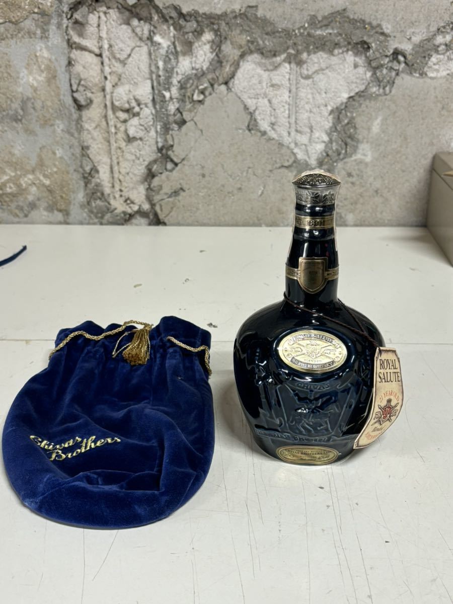 未開栓 ROYAL SALUTE 21 YEAR OLD 古酒 スコッチウイスキー 21年