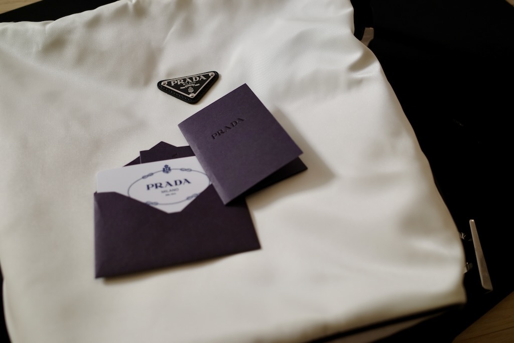 【週末限定価格】PRADA TESSUTO SOFT BIANCO （ナイロン）プラダ バッグ