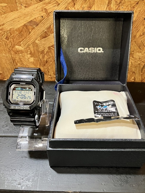CASIO　カシオ　中古腕時計　G-SHOCK　ジーライド　デジタル　GLX-5600　樹脂ベルト　メンズ　稼働品