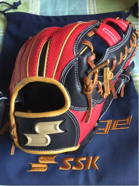 野球 西岡剛 SSK 軟式グローブ