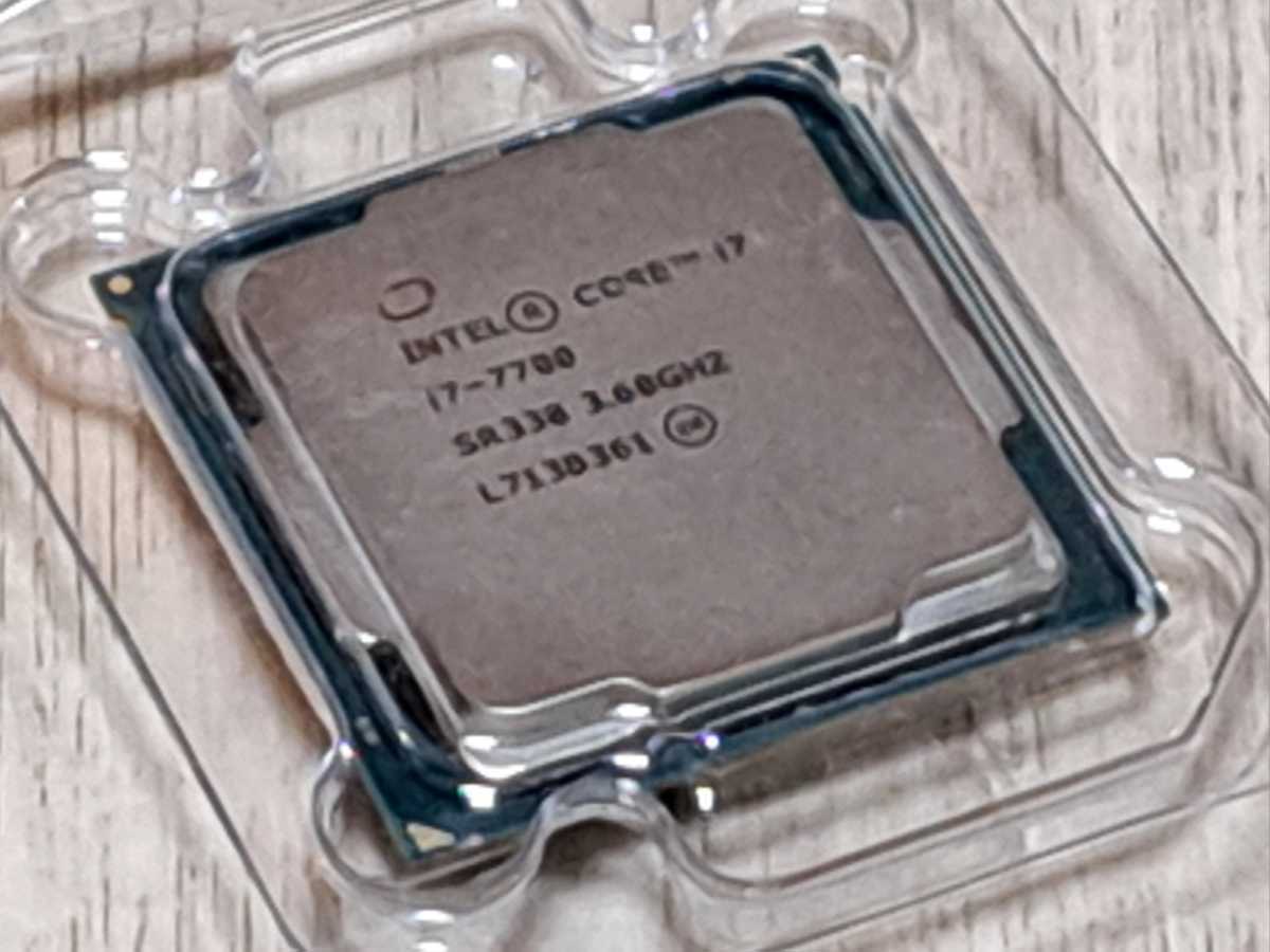 ☆Intel Core i7-7700 【3.6GHz/LGA1151】ターボ・ブースト(最大：4.2