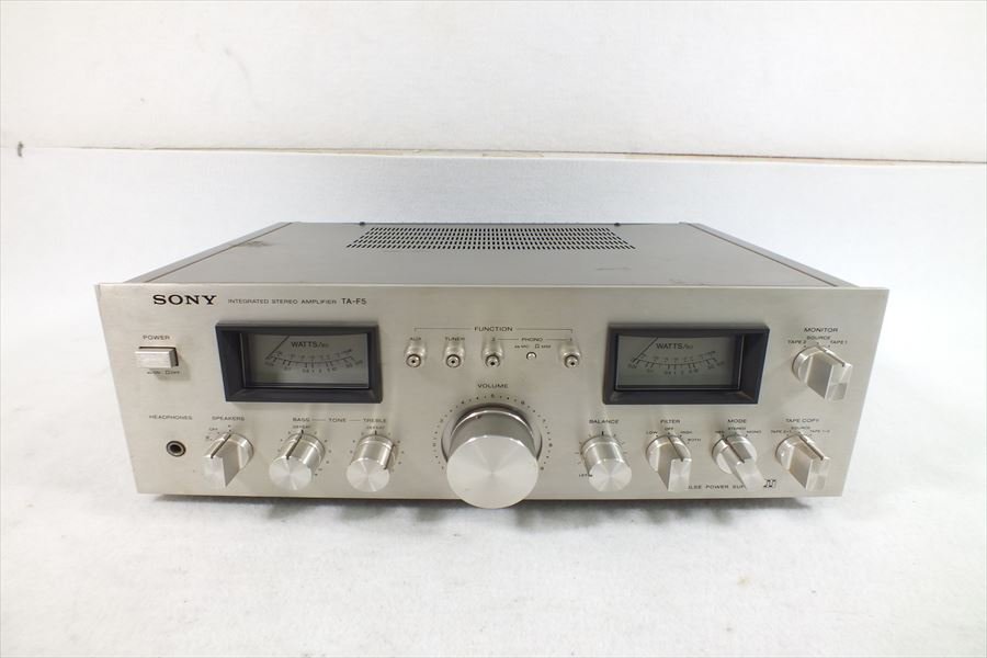□ SONY ソニー TA-F5 アンプ 中古現状品 231106H2466