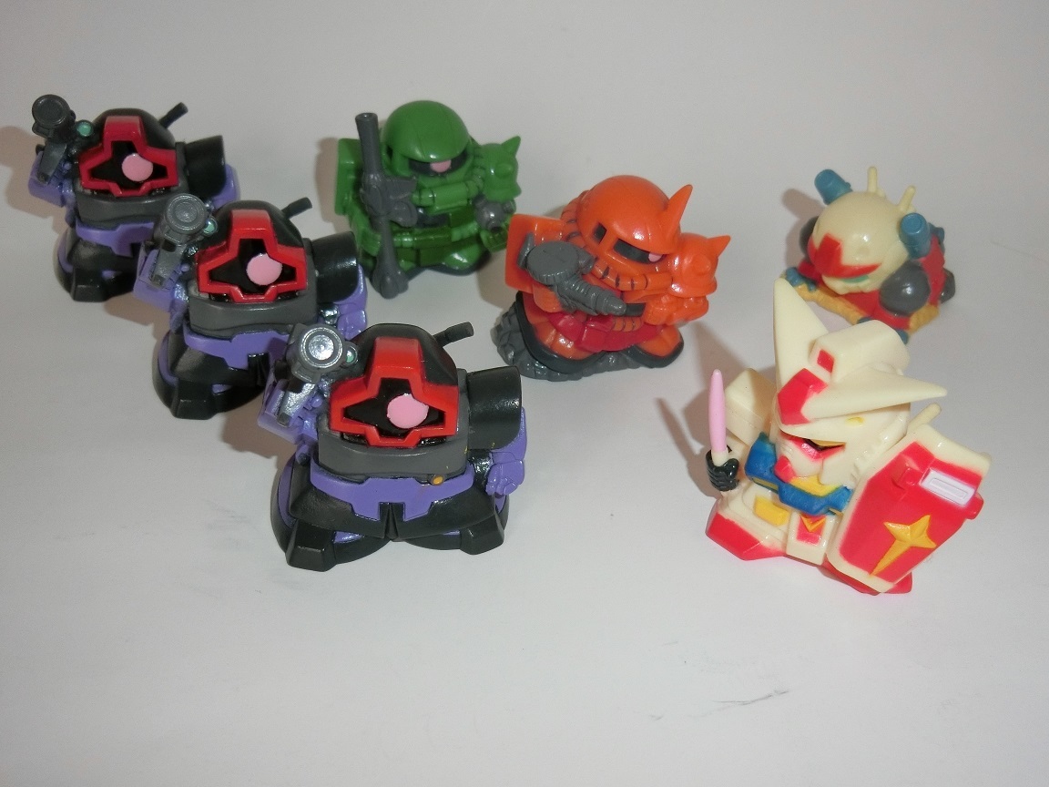 キャノンガン 指 中古 ガンダム デフォルメ倶楽部1 ガンキャノン 指