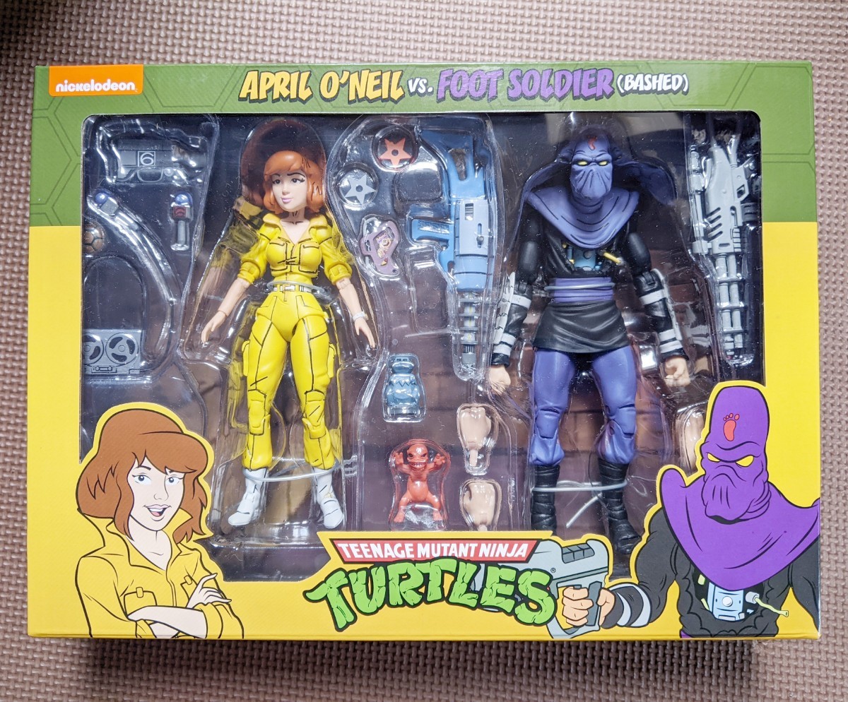 未開封 NECA ミュータント タートルズ TVアニメ版 エイプリル