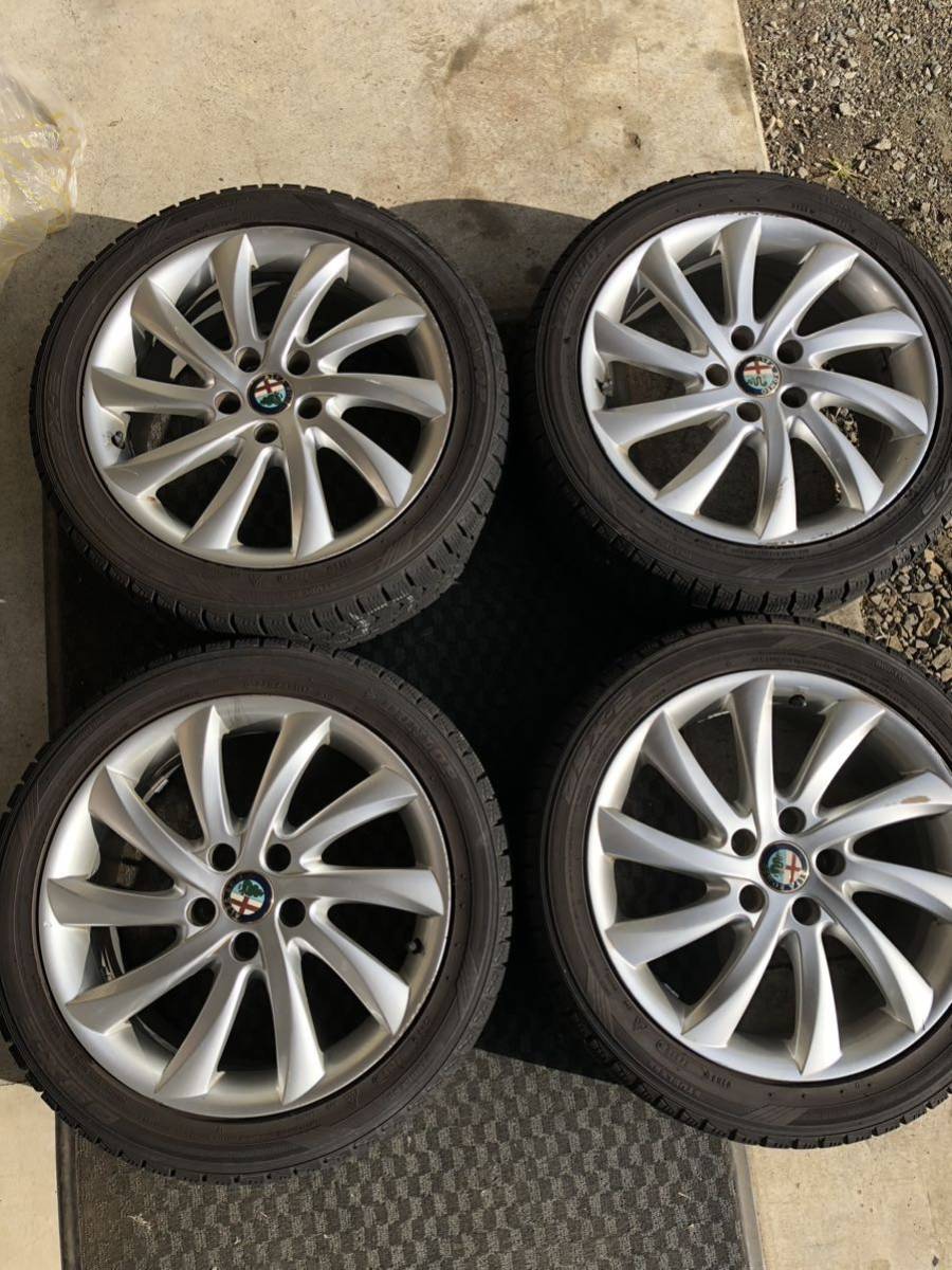 【最安値，最新作】 アルファロメオ ジュリエッタ 17インチ 7.5J スタッドレス 225/45R17(スタッドレスタイヤ)｜売買されたオークション情報、yahooの商品情報をアーカイブ公開 - オークファン 5穴