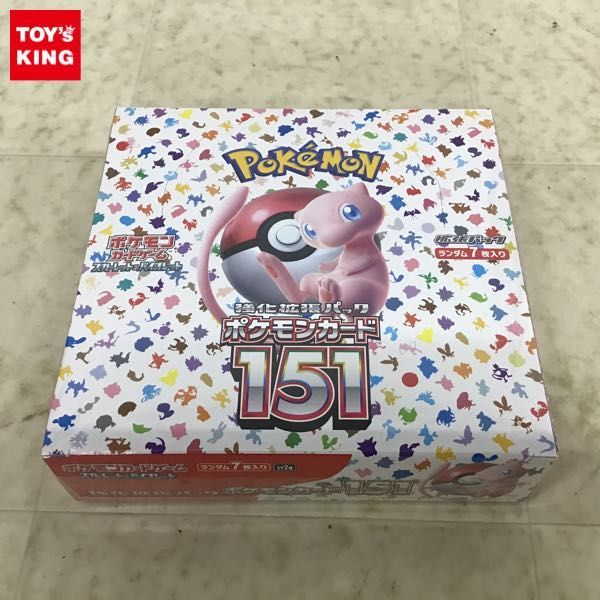 1円〜 未開封 ポケカ ポケモンカードゲーム スカーレット&バイオレット 強化拡張パック ポケモンカード151