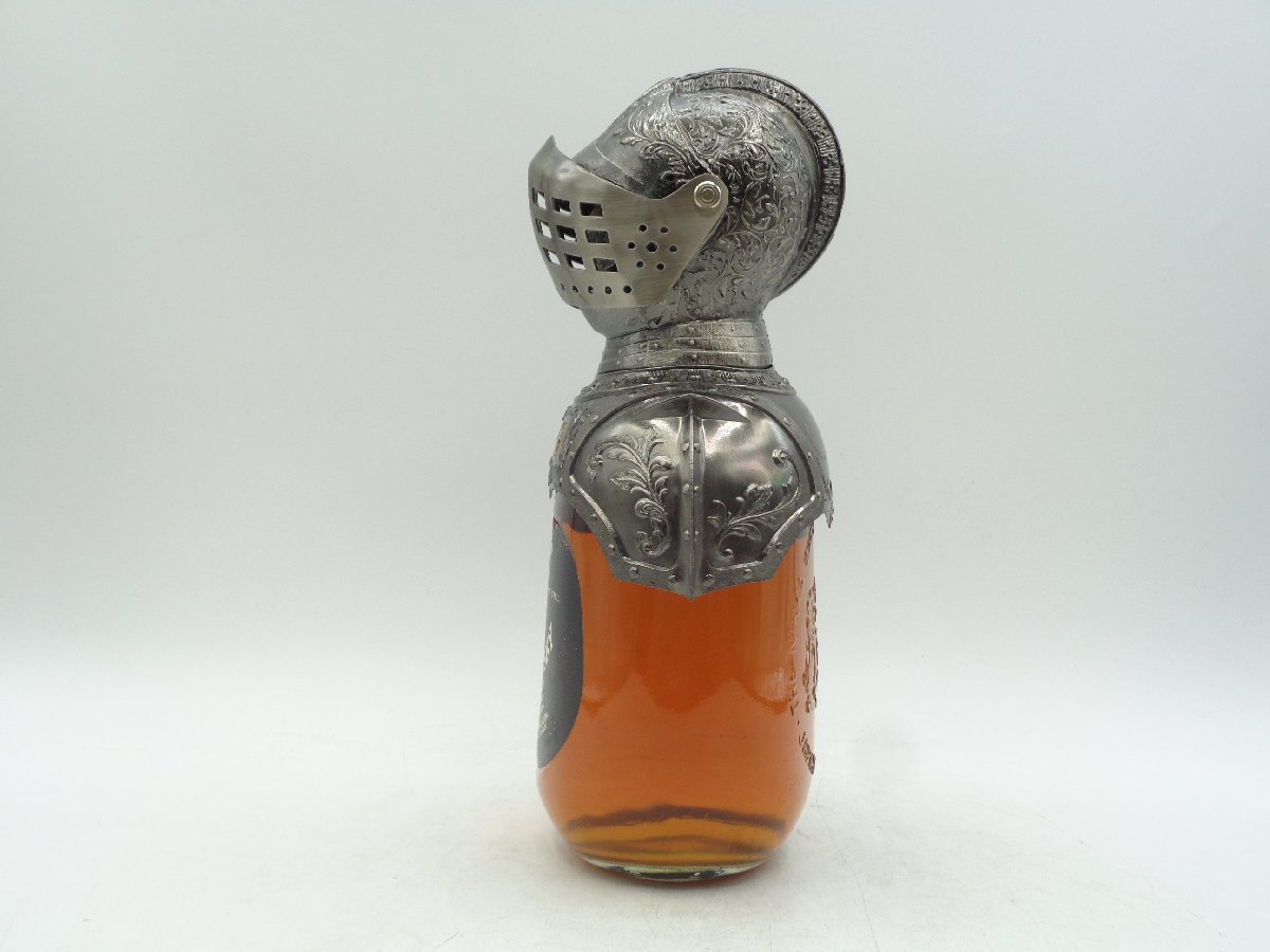 NIKKA WHISKY ニッカ G&G 白びん シルバーナイト 西洋カブト 鎧 甲冑 