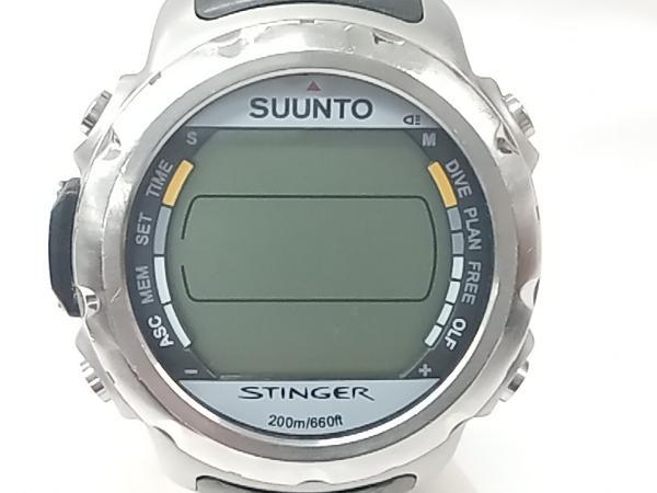 SUUNTO STINGER 20ATMダイブコンピューター 動作未確認 SUUNTO STINGER