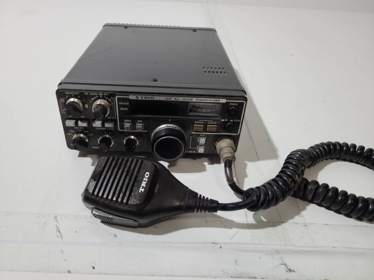 1124-06 TRIO トリオ TR-9500 430MHz オールモード 無線機