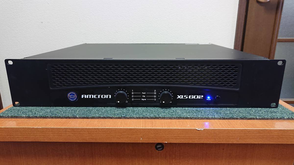 AMCRON Crown XLS 602 パワーアンプ 本体 【公式通販】