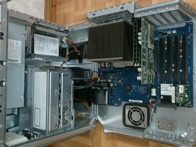 ☆修理済み電源搭載 Apple PowerMacG4 MDD 1.25GHz DP OS9単独起動可
