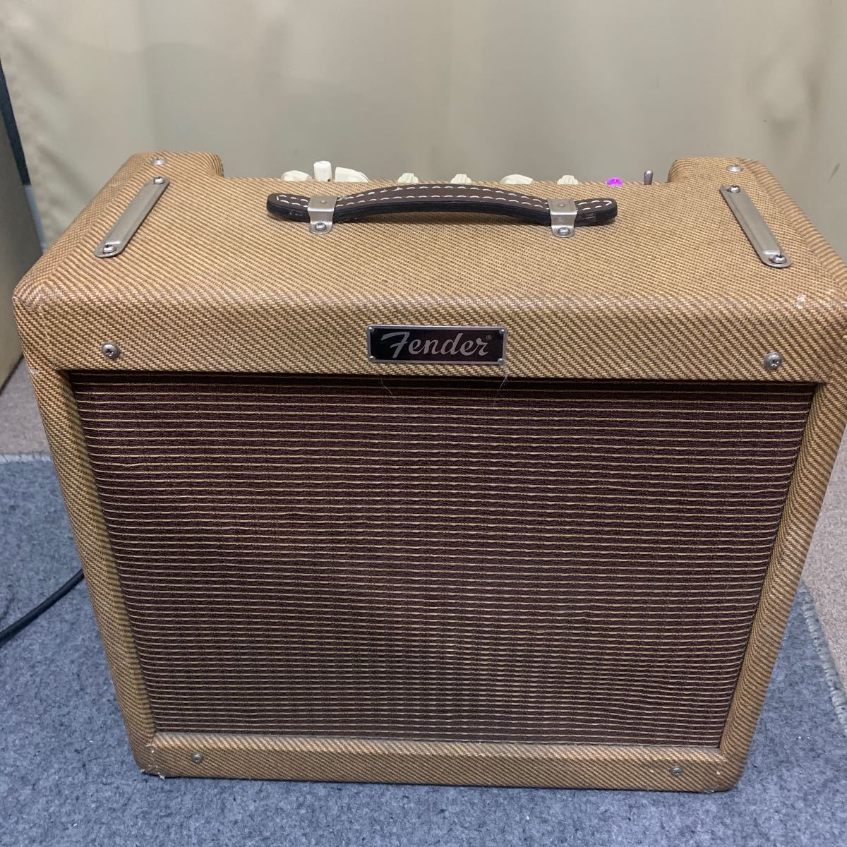 ジャンク Fender ギターアンプ Tweed Blues junior ? Blues Tweed
